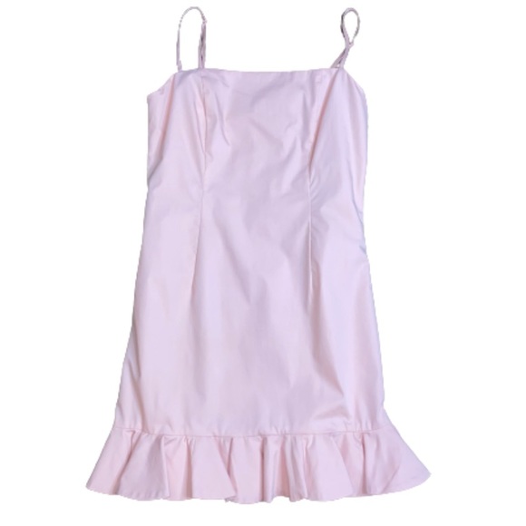 Bardot Dresses & Skirts - Women’s Bardot Pink Mini Cocktail Dress NWT Size 6 Small Pink Ruffle